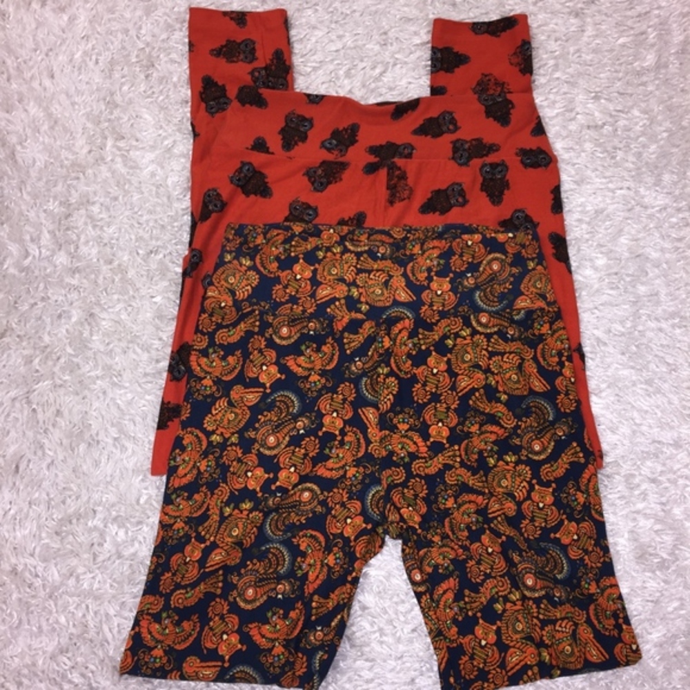⭐️🔻🍁Bundle Lularoe Owl Leggings🍁